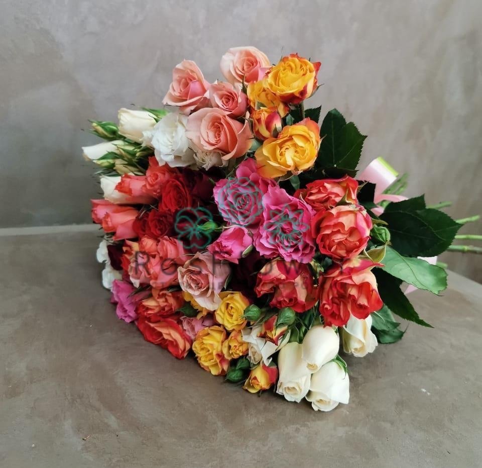 Букет цветов из: Розы в Сагопши