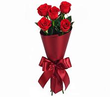 Букет 5 Красных роз Эдлесс Лав в Сагопши
