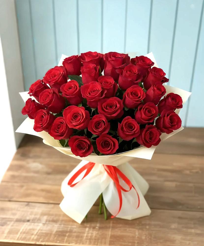 Букет 29 Красных роз в Сагопши