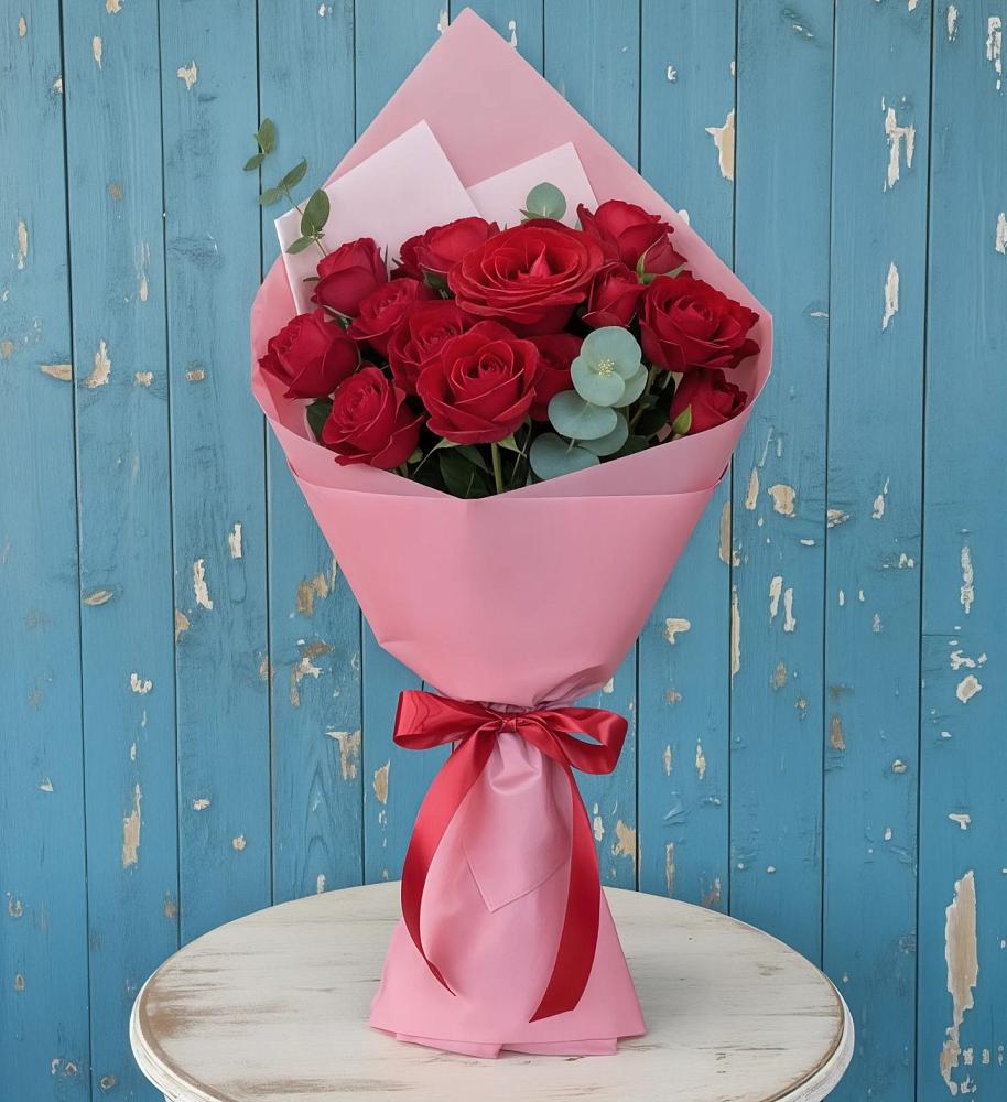 Букет цветов из: Розы в Сагопши