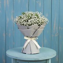 Букет цветов из:  Гипсофила в Сагопши