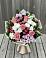 Букет цветов из: Альстромерии, Гвоздики, Розы и Хризантемы в Сагопши