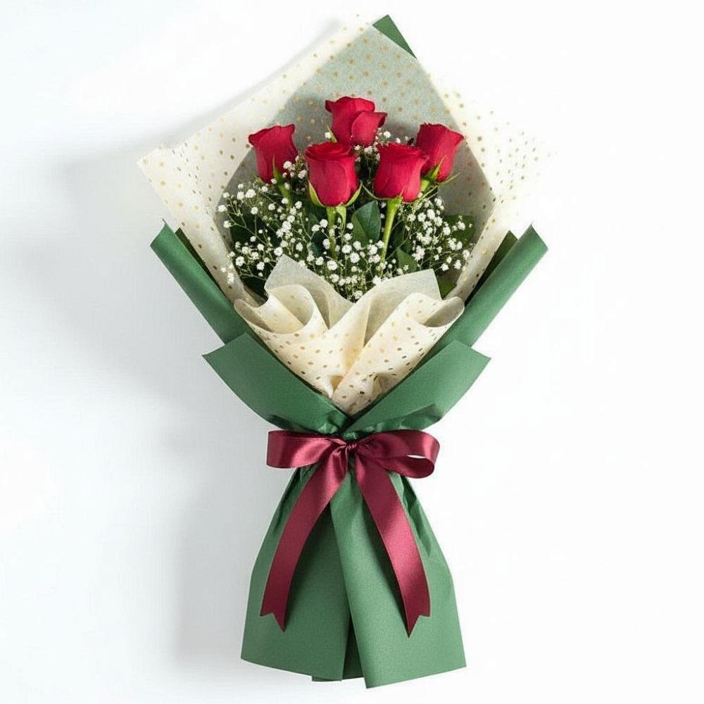 Букет цветов из: Розы в Сагопши