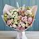 Букет цветов из: Альстромерии и Розы в Сагопши