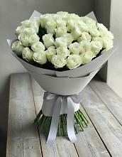 Букет 35 Белых роз в Сагопши