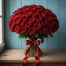 Букет Красные розы Блэк Меджик в Сагопши