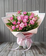 Букет Розовый кустик в Сагопши