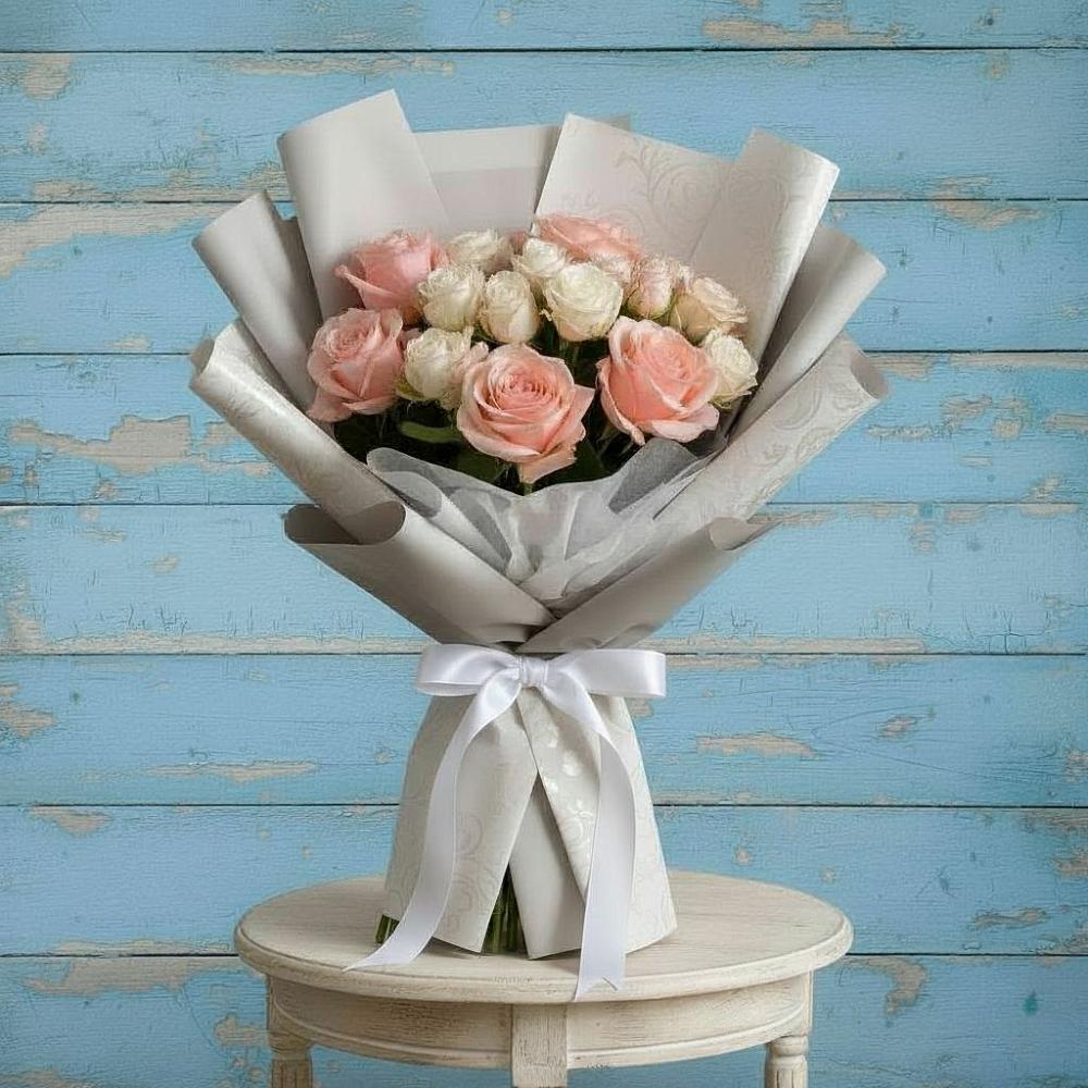 Букет цветов из: Розы в Сагопши