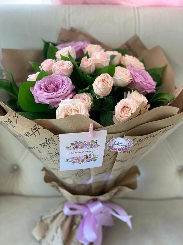 Букет цветов из: Розы в Сагопши