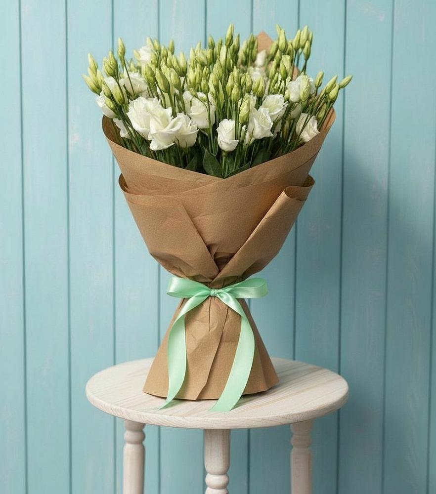 Букет цветов из: Лизиантусы в Сагопши