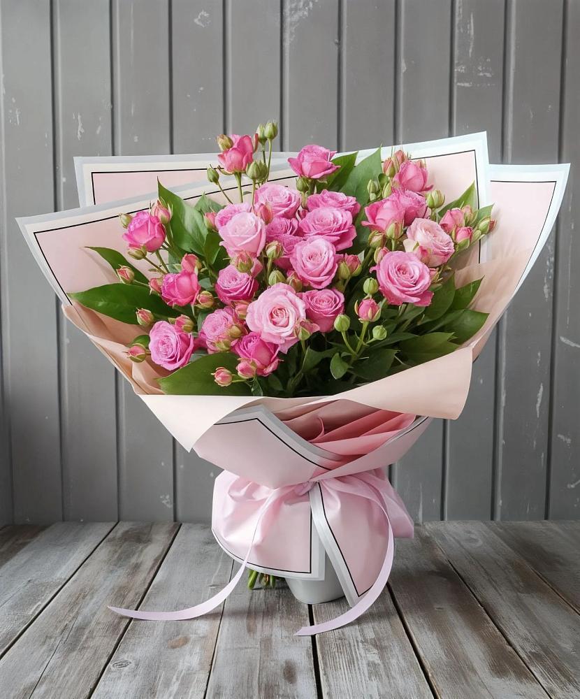 Букет Розовый кустик в Сагопши