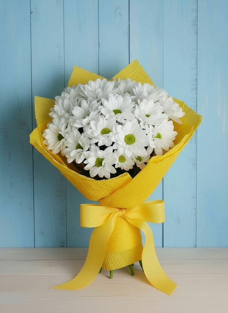 Букет цветов из: Хризантемы в Сагопши