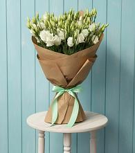 Букет цветов из:  Лизиантусы в Сагопши