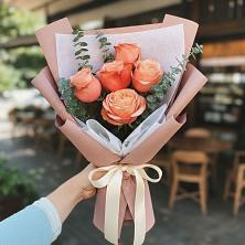Букет цветов из:  Розы в Сагопши