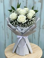 Букет цветов из:  Розы в Сагопши