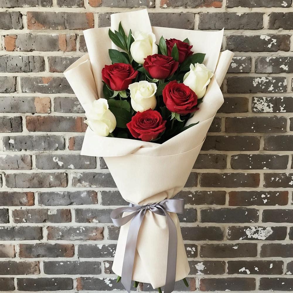 Букет цветов из: Розы в Сагопши