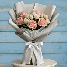 Букет цветов из:  Розы в Сагопши