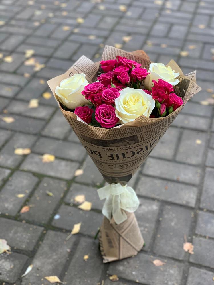 Букет цветов из: Розы в Сагопши