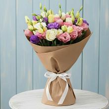 Букет цветов из:  Лизиантусы в Сагопши
