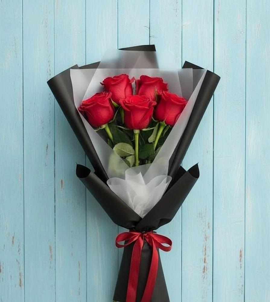 Букет цветов из: Розы в Сагопши