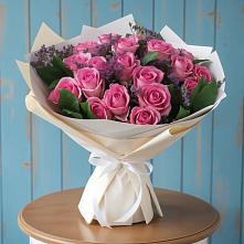 Букет цветов из:  Розы #REPLACE_PRED# Сагопши